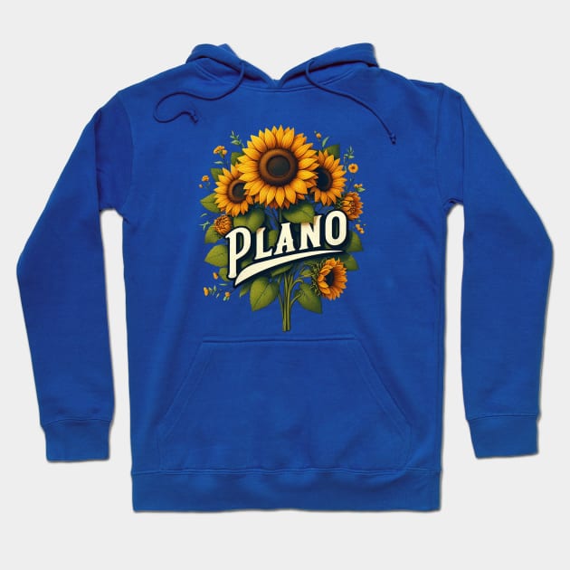 Plano Sunflower Hoodie by Americansports